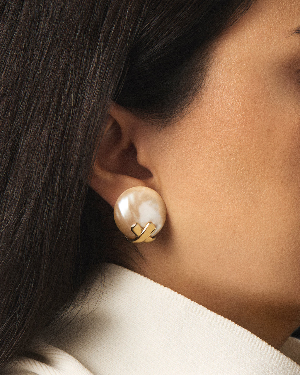 Givenchy Vintage C.1980s Faux Pearl Earrings