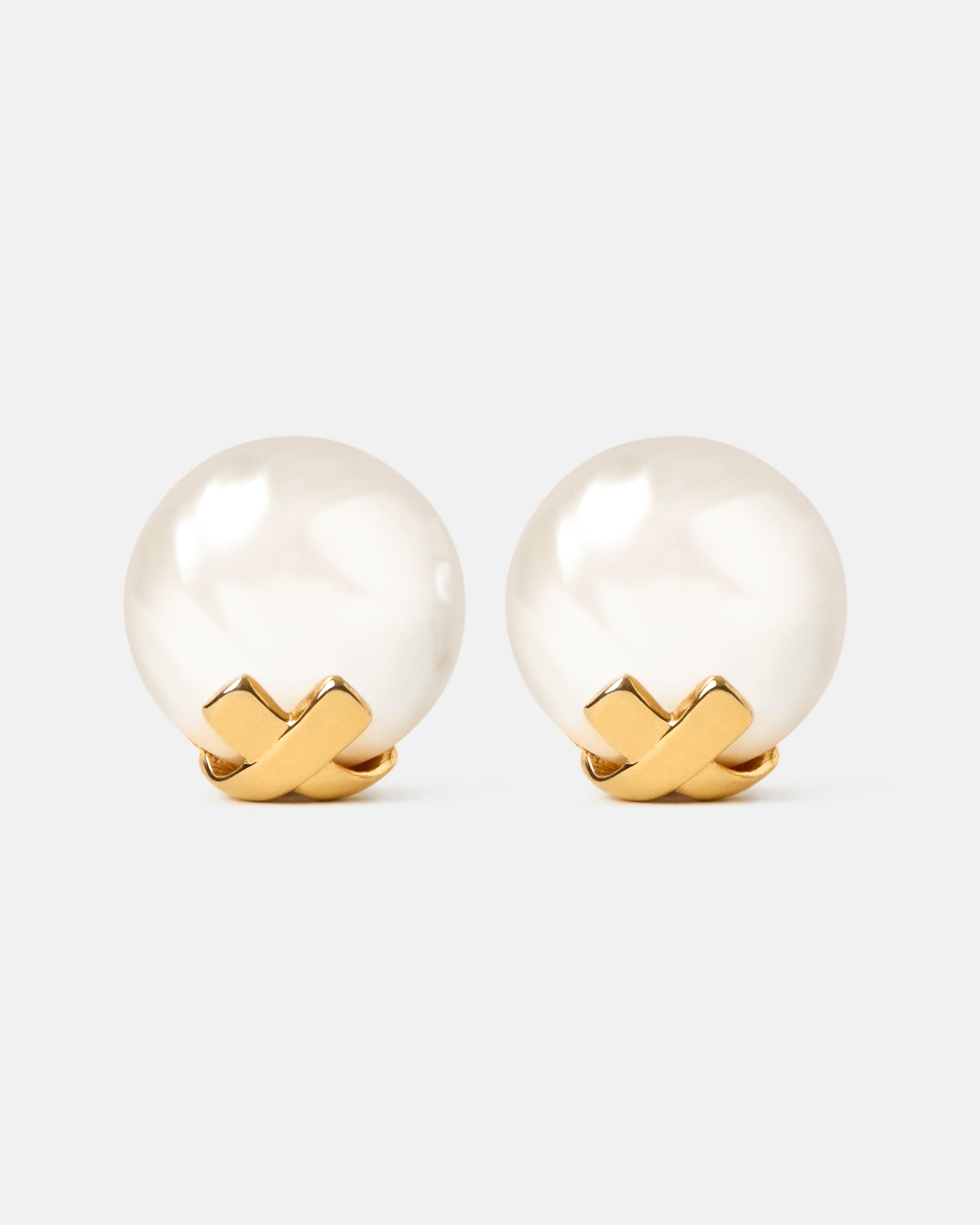 Givenchy Vintage C.1980s Faux Pearl Earrings