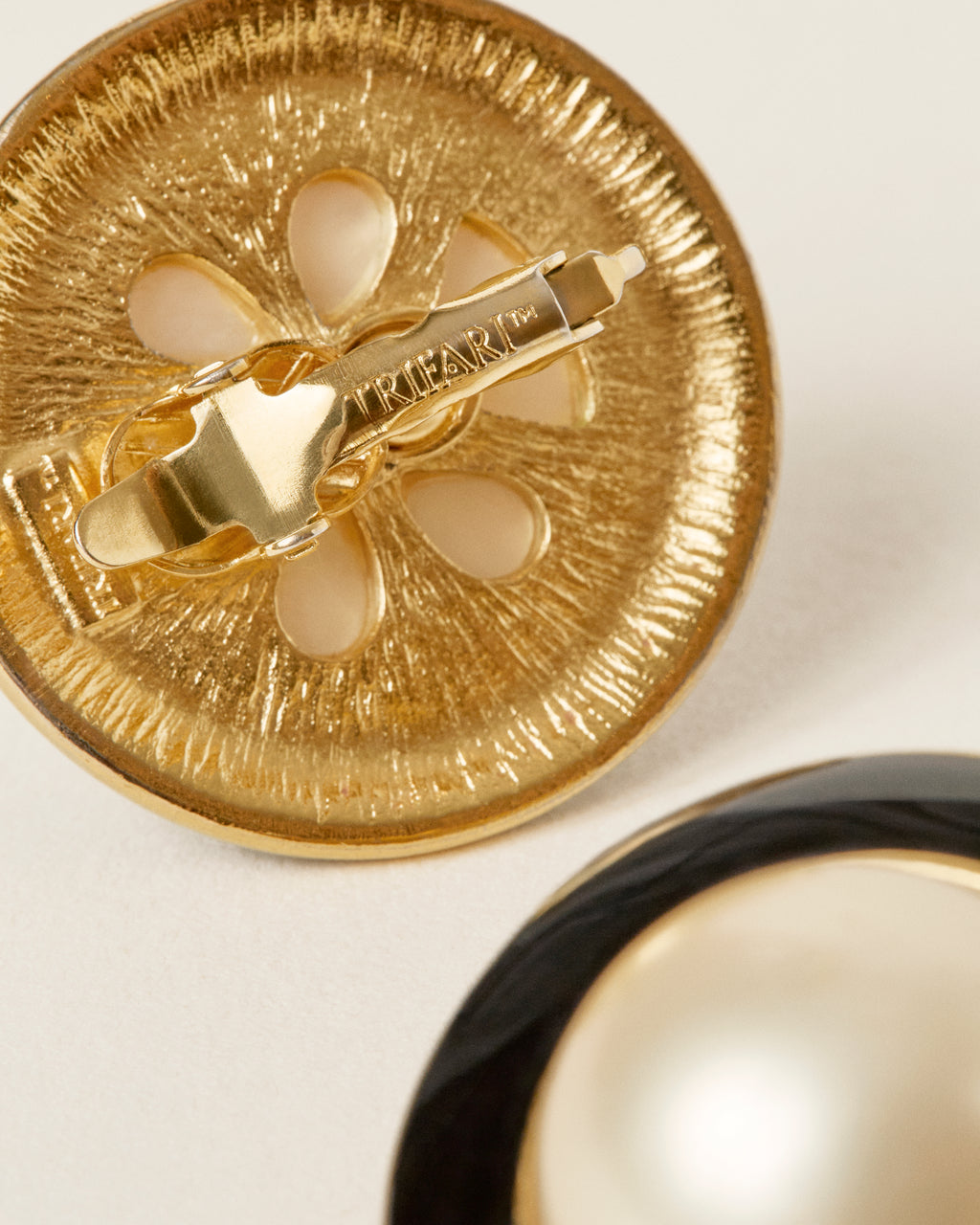 Trifari Vintage C.1970s-80s Earrings