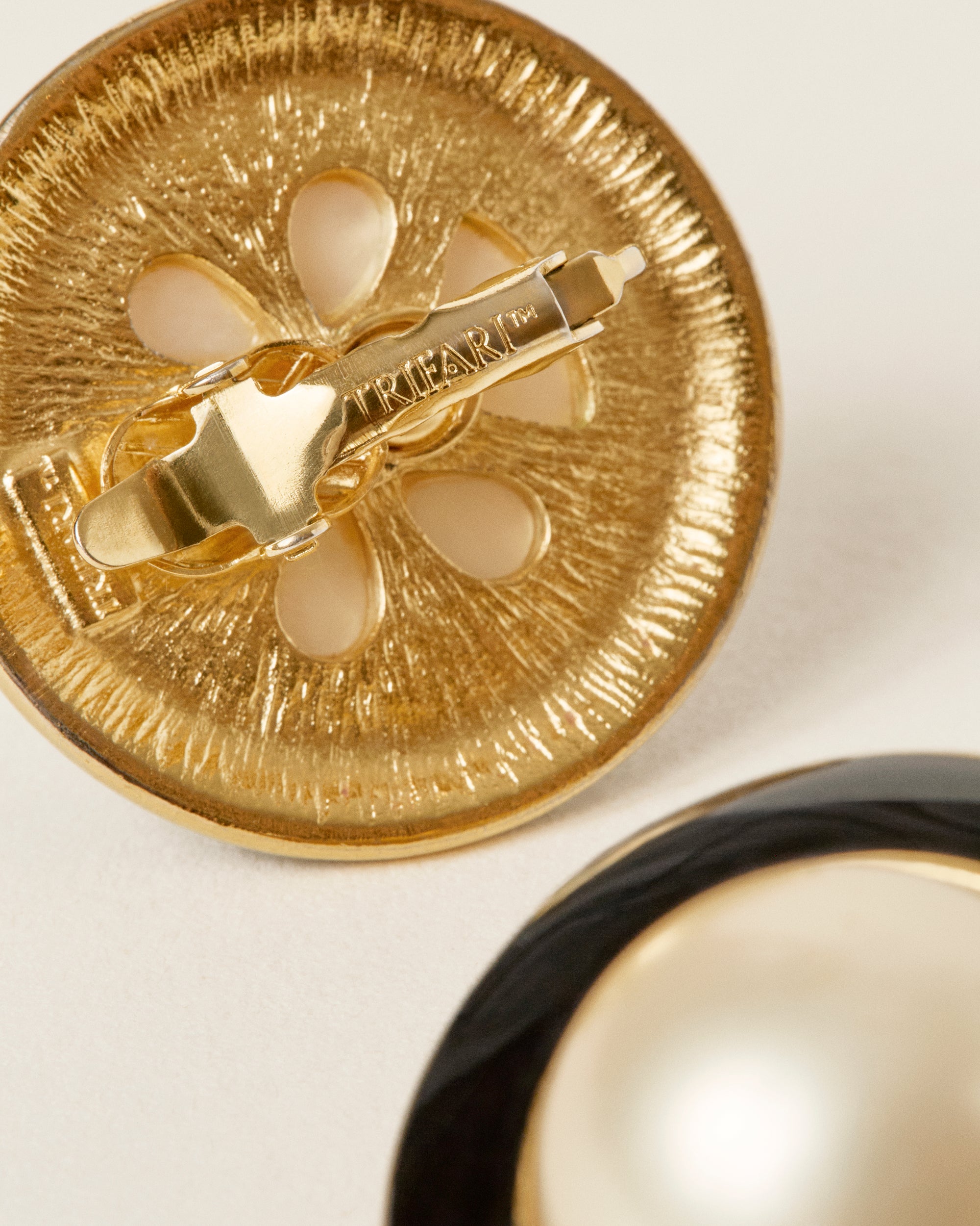 Trifari Vintage C.1970s-80s Earrings