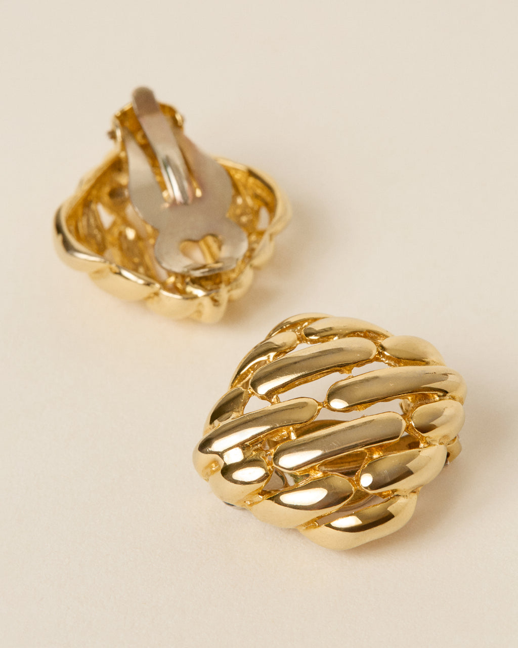 Vintage Gold-plated Earrings